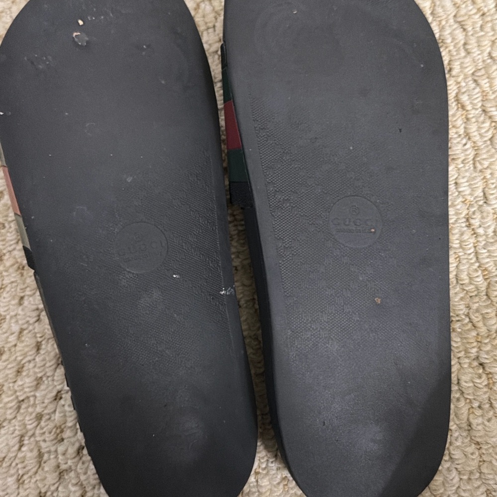Gucci Black Slides